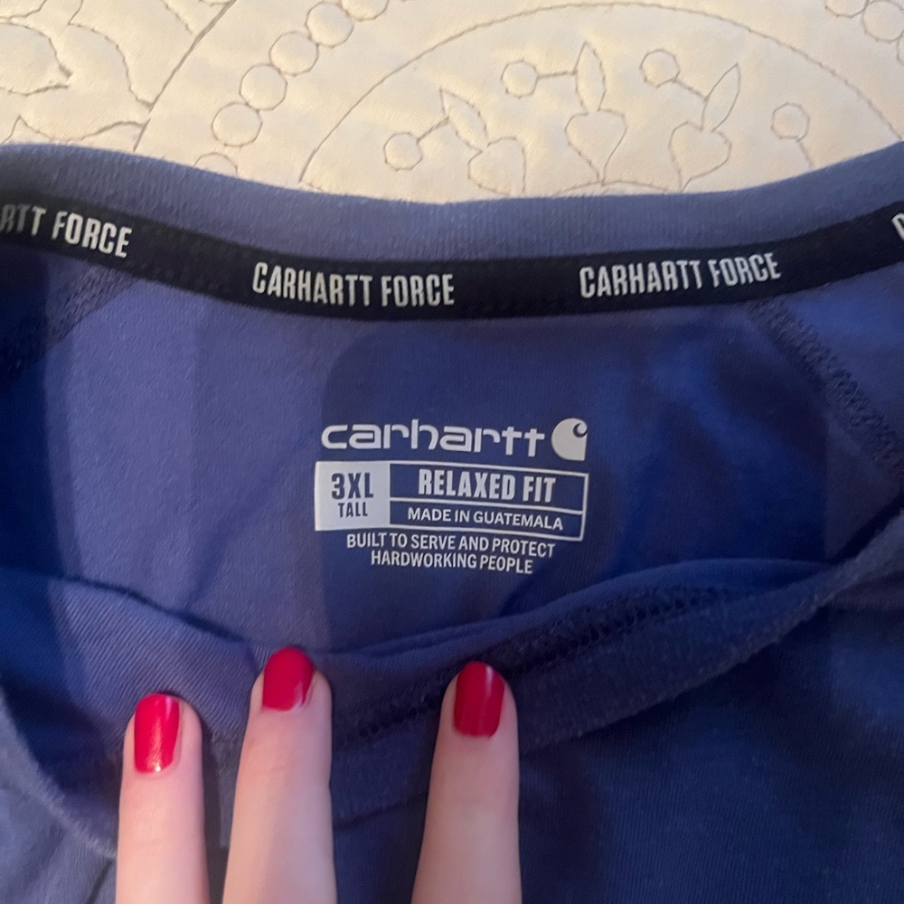 Carhartt Force Navy T-Shirt 3XL